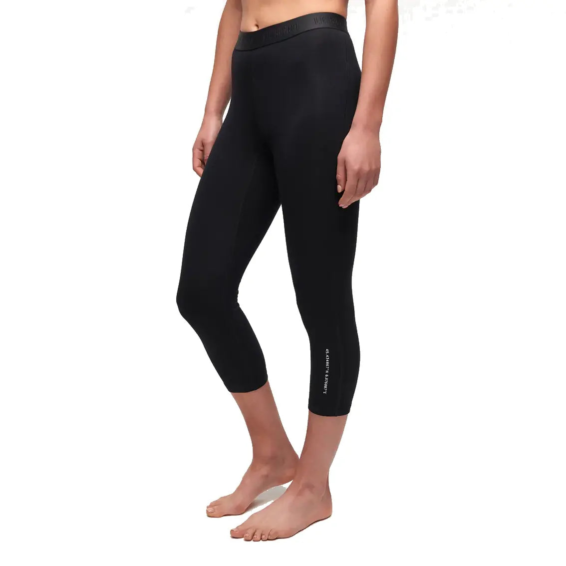 Women's Le Bent Core 200 3/4 Length Leggings - Black | High-Waisted Yoga Pants for Running, Gym & Everyday Wear