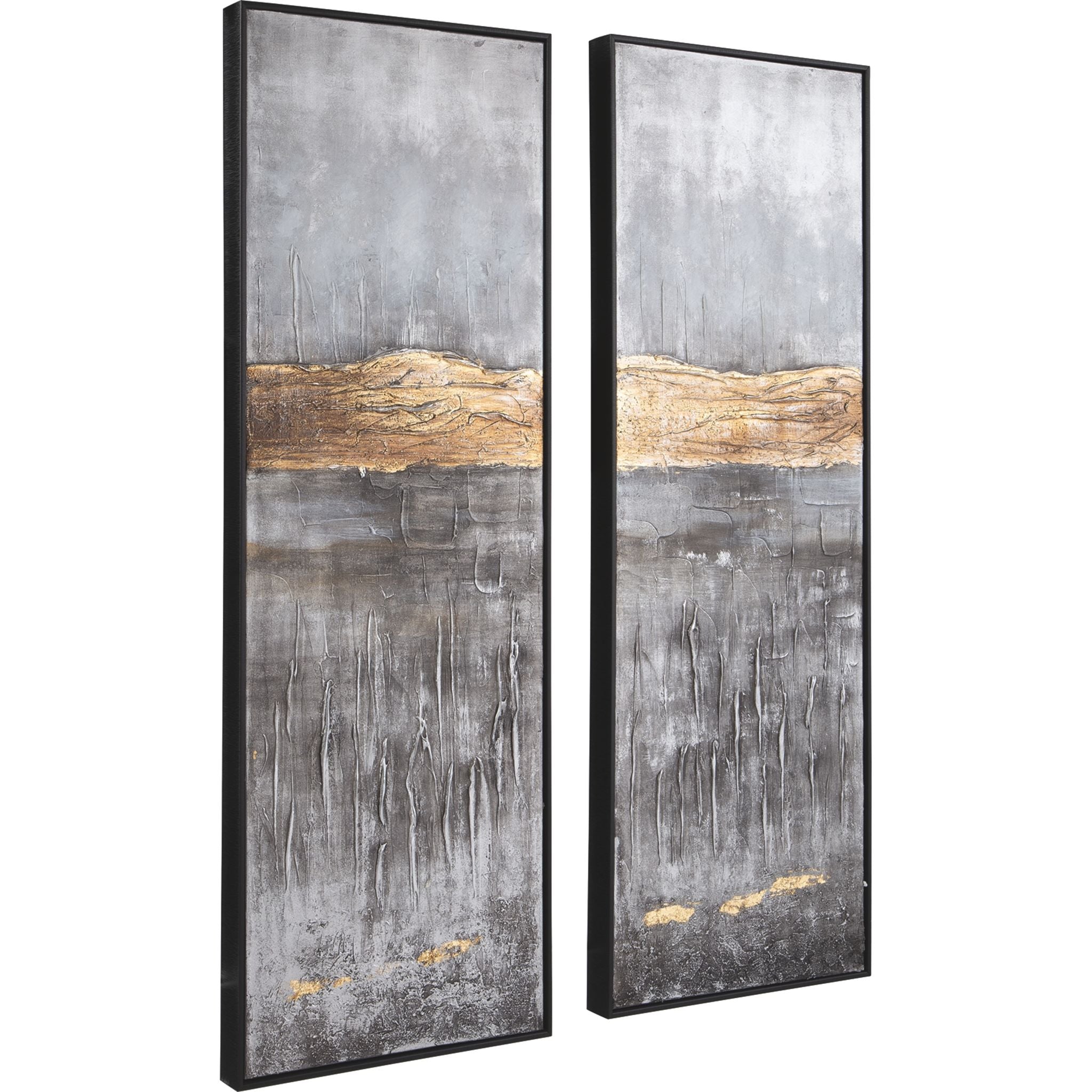 Aniyah Wall Art Canvas Print - 15.75 x 47.24 Inches Modern Home Decor - Perfect for Living Room, Bedroom & Office Decorations
