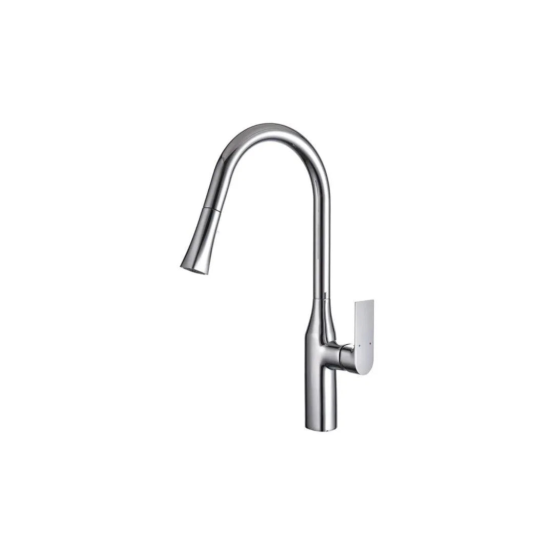 High-Quality Kitchen Faucet B23134 - Modern Stainless Steel Pull-Down Sprayer for Home & Restaurant Use