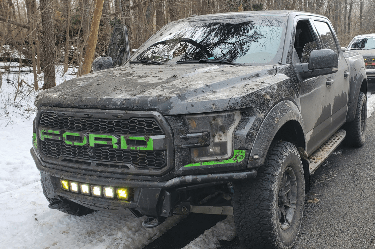 Ford F150 Raptor 2017-2020 PRO Bolt-On Front Bumper | Heavy-Duty Off-Road Replacement | Perfect for Trail Riding & Truck Customization