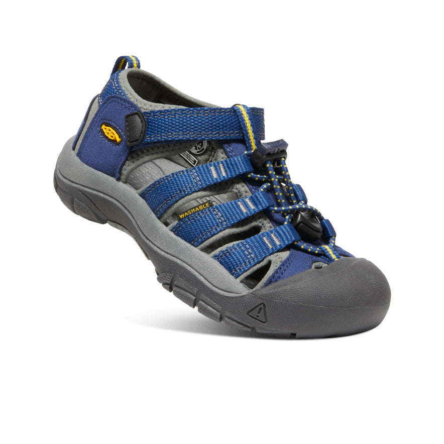 Newport H2 Kids' Water Shoes | Blue Depths/Gargoyle | Perfect for Beach, Pool & Outdoor Water Activities