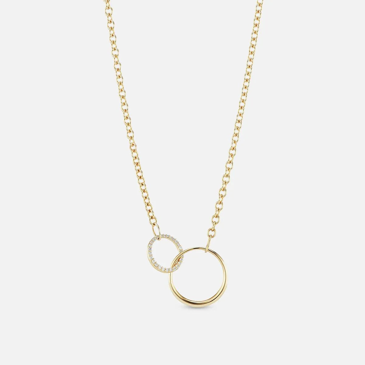 Gold Diamond Best Friend Necklace - Elegant Jewelry Gift for Women, Perfect for Anniversaries, Birthdays & Special Occasions