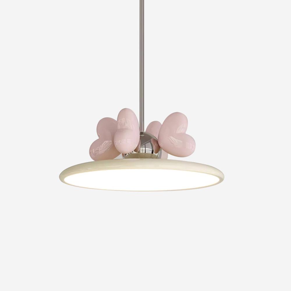 Lilia Pendant Lamp - Modern Scandinavian Glass Hanging Light for Living Room, Bedroom, or Dining Room Decor