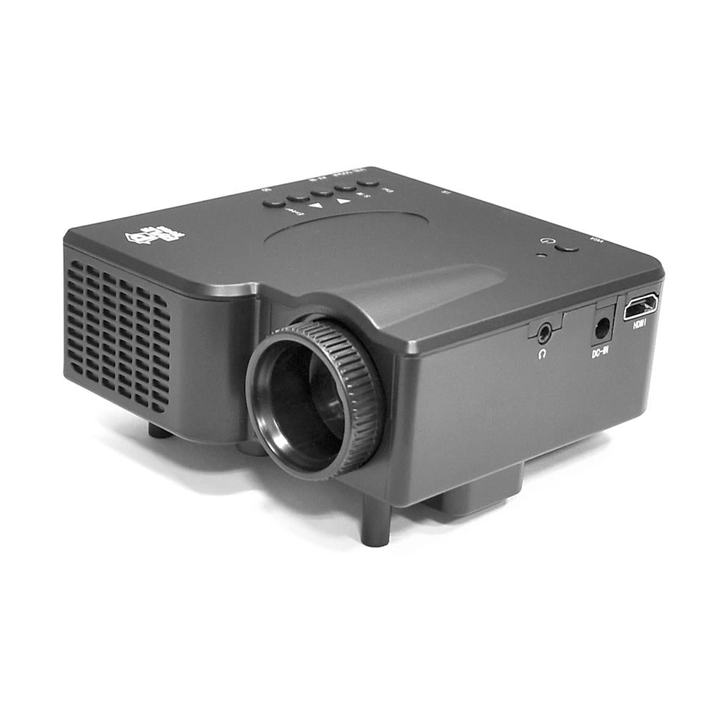 Portable Mini Digital Multimedia Projector - HD 1080P Home Theater Video Projector for Movies, Gaming, and Presentations | Ideal for Home, Office, and Outdoor Use