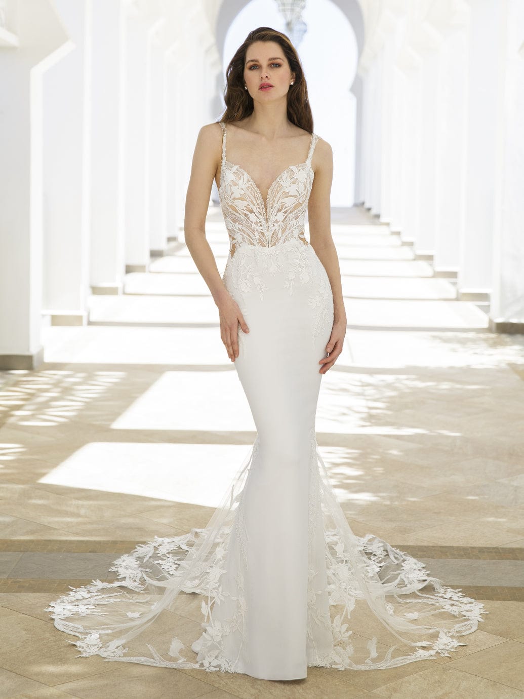 Enzoani Rhea Blue Wedding Dress - Clearance Sale for Brides & Formal Events