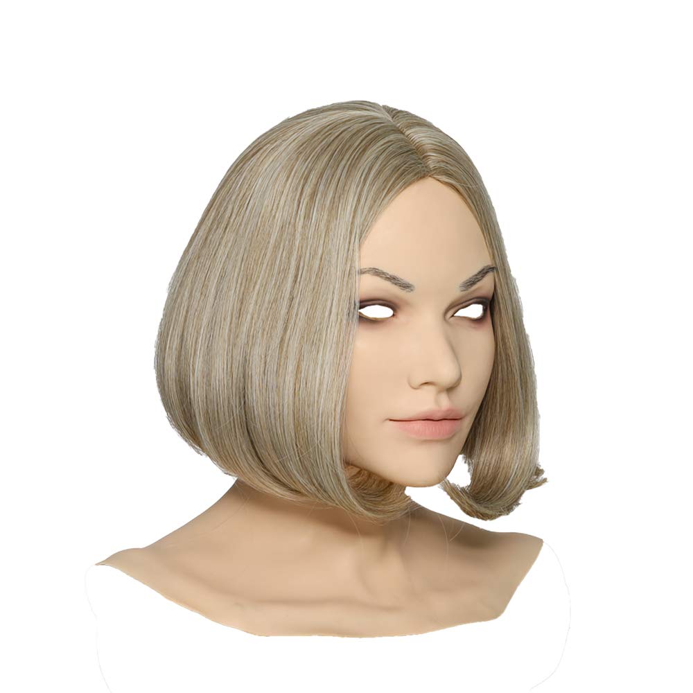 Handmade Silicone Head Mask for Crossdresser & Transgender Costumes | Realistic Drag Queen Makeup | Perfect for Cosplay, Halloween & Performance