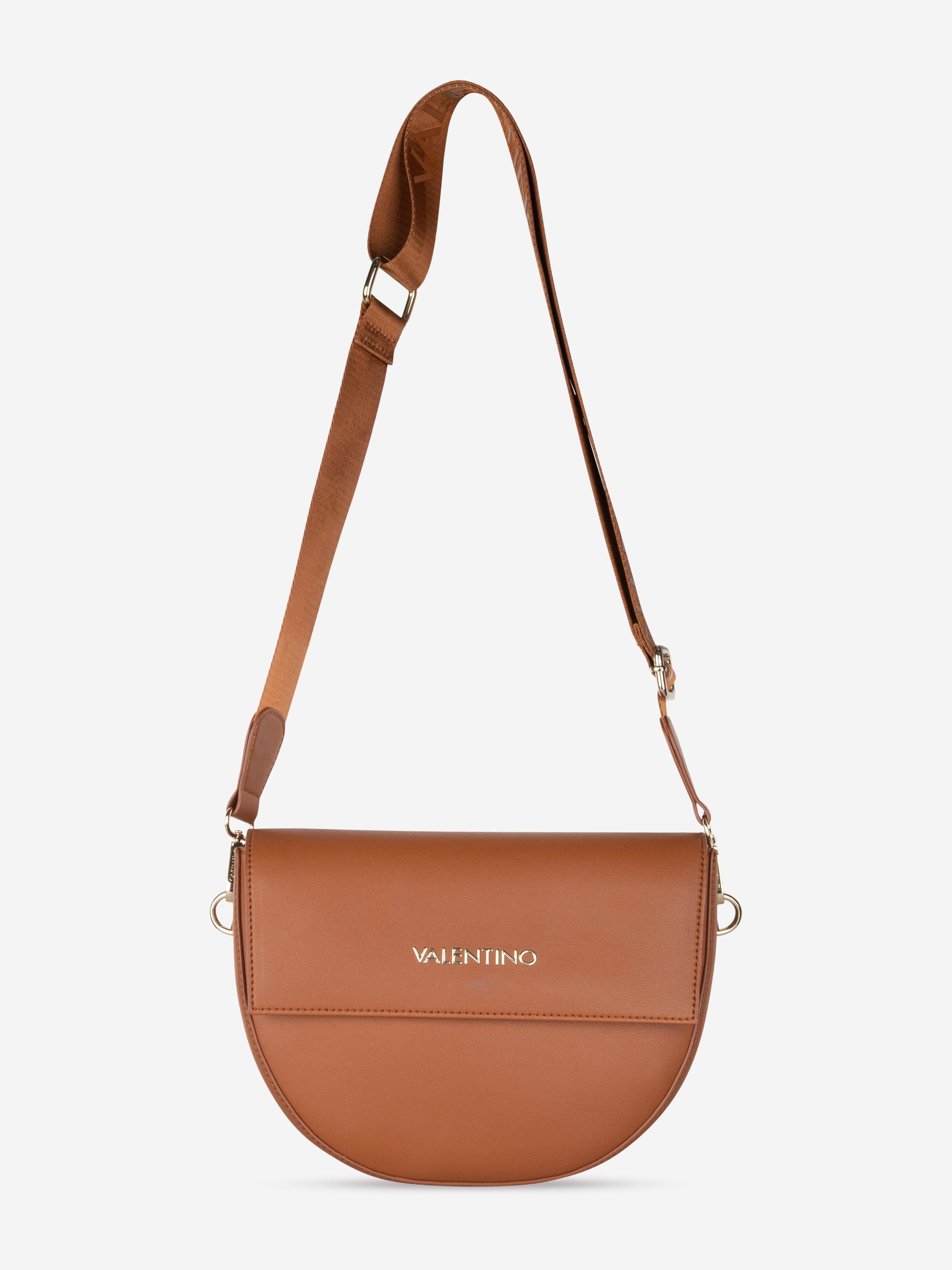 Bigs Flap Bag in Brown (24cm) - Stylish Leather Crossbody Bag for Women, Perfect for Daily Use, Travel & Shopping