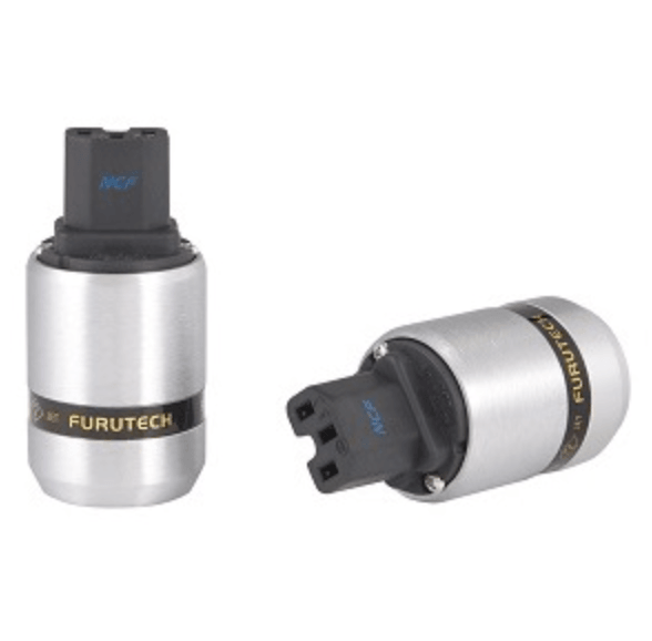 Furutech FI-46 NCF (G) Premium High-End IEC Power Connector for Audiophile Equipment - Perfect for Hi-Fi Systems, Amplifiers, and Home Theater Setups