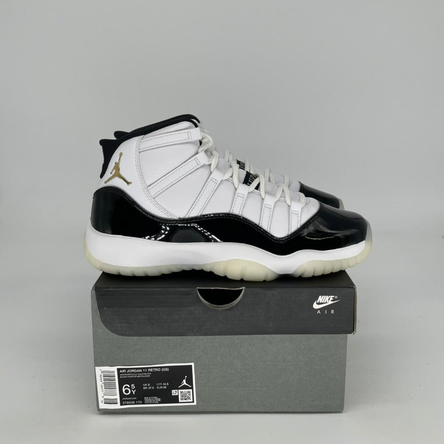AIR JORDAN 11 DMP GRATITUDE Basketball Shoes - Men's Size 6.5/Women's Size 8 (378038-170) - Perfect for Court Performance & Streetwear Fashion