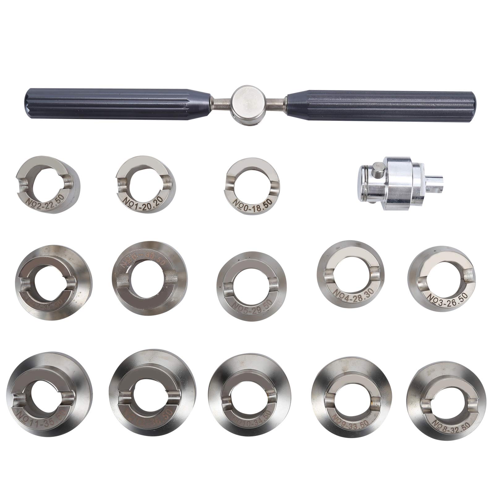 PAIHUIART Professional Watch Back Cover Remover Tool - Stainless Steel Watch Case Opener for Watch Repair & Maintenance - Perfect for Watchmakers, Jewelers & DIY Enthusiasts at Home or Workshop