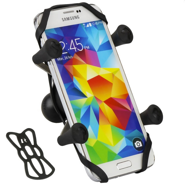 RAM Mounts X-Grip Large Universal Phone & Phablet Holder - Secure Mount for iPhone, Samsung Galaxy, Google Pixel (4-7