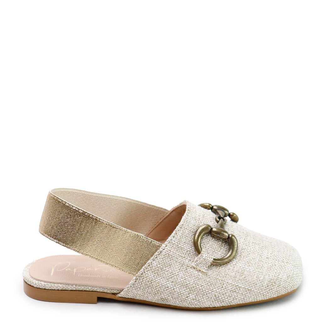 Natural Linen Buckle Mule Slides - Comfortable Women's Summer House Slippers for Indoor/Outdoor Wear - Perfect for Home, Beach, and Vacation