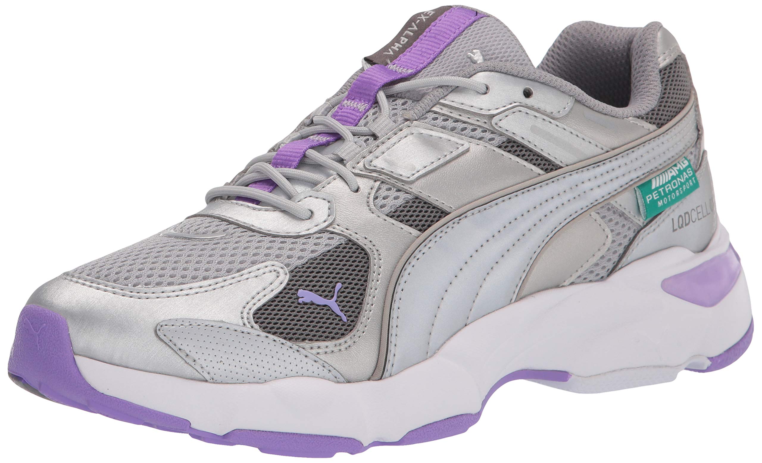 PUMA Men's Mercedes AMG Petronas Lqdcell Extol Sneaker - Lightweight Running Shoes for Men, Breathable Gym Workout Shoes, Comfortable Walking Shoes for Daily Wear & Sports