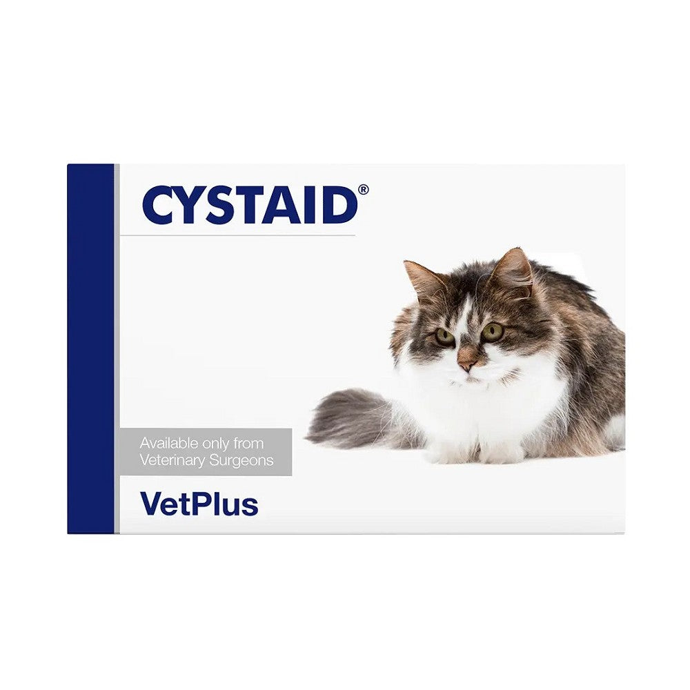 Cystaid for Cats - Urinary Tract Support Supplement for Feline Health | Helps with Bladder & Kidney Issues | Ideal for Senior Cats & Indoor Pets