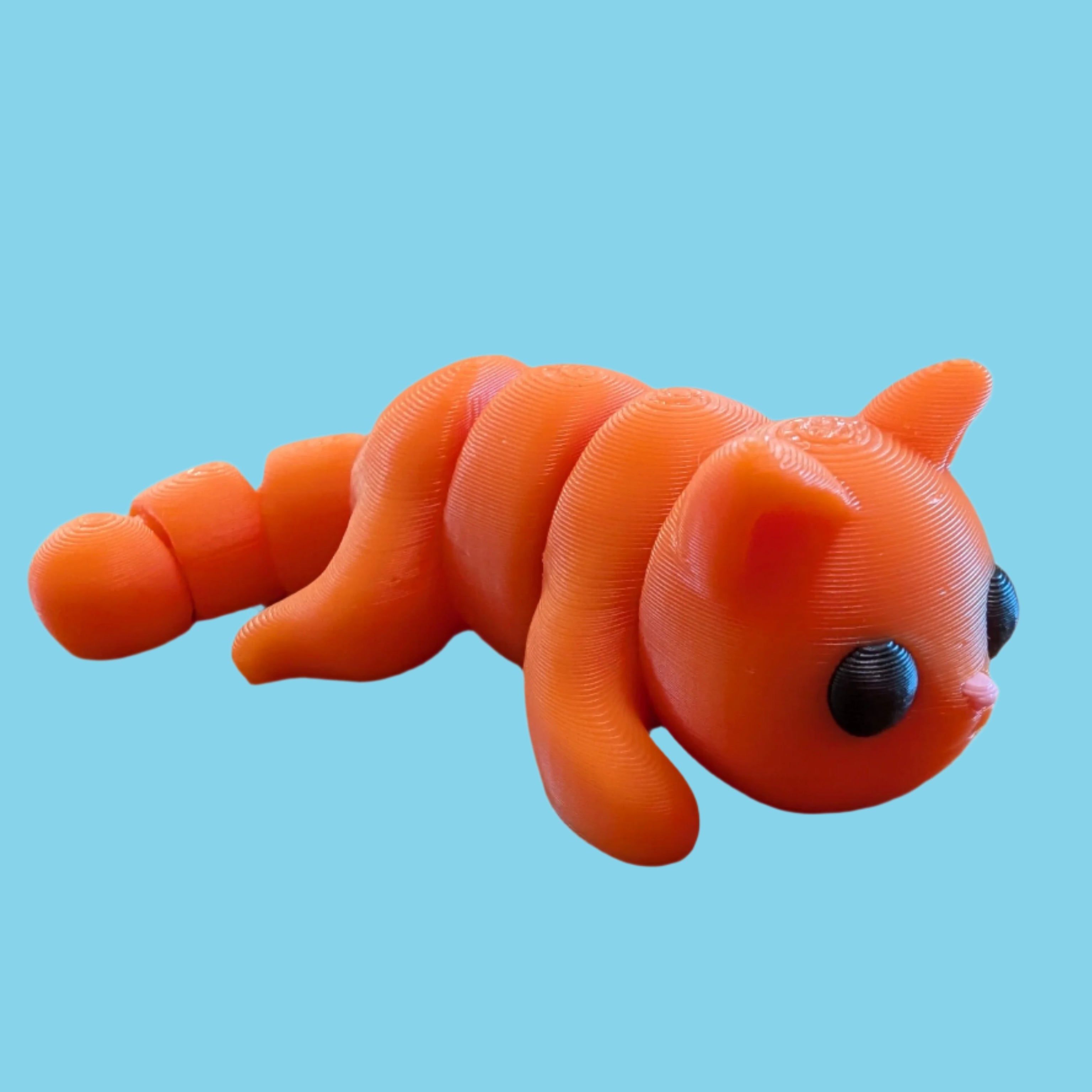 3D Printed Small Cat Figurine - Cute Miniature Cat Decor for Home, Office & Gifts | Perfect for Pet Lovers, Shelf Displays & Party Favors
