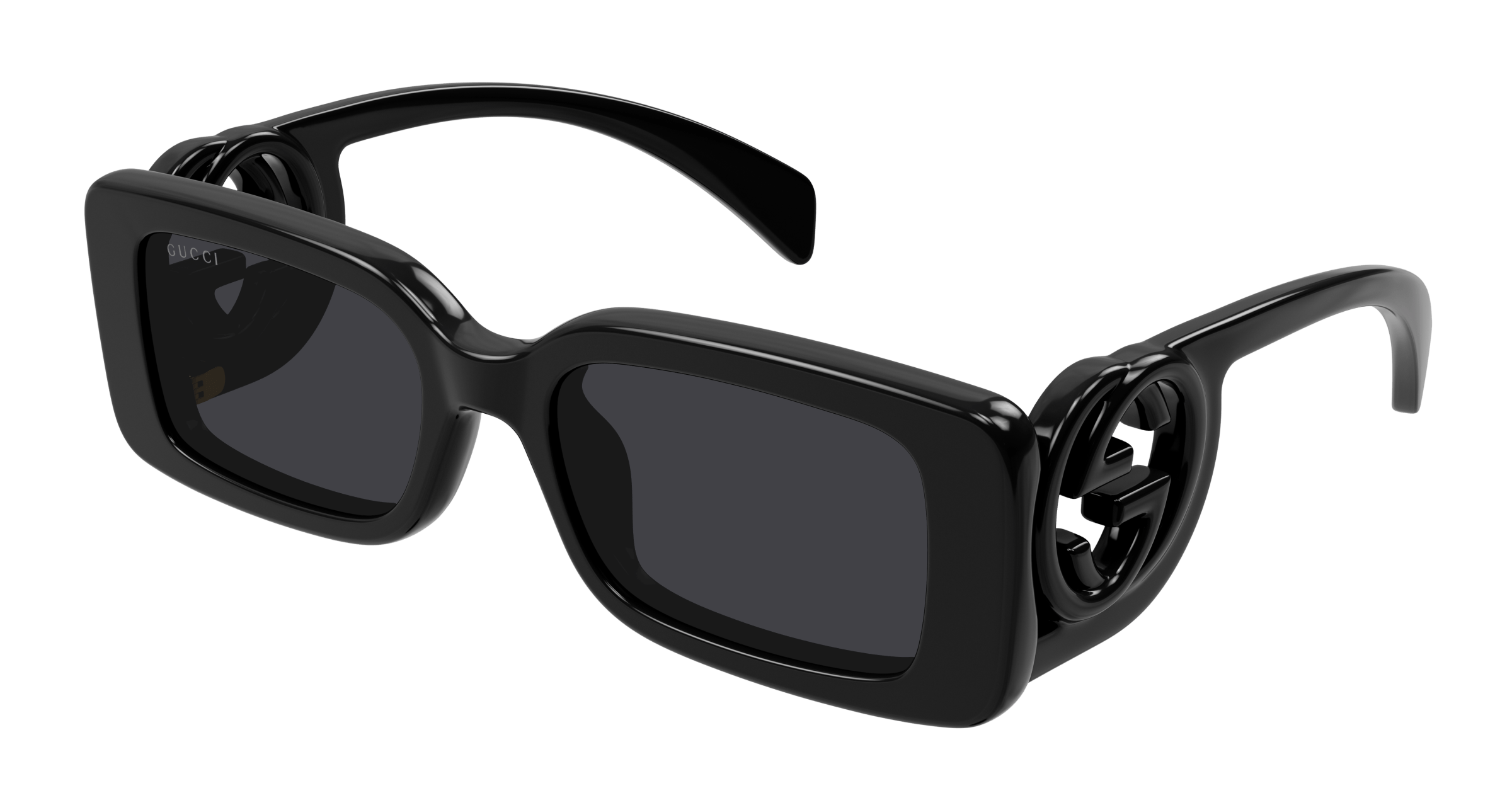 Gucci GG1325S Slim Black Sunglasses for Women - Luxury Designer Shades for Fashion & Outdoor Activities