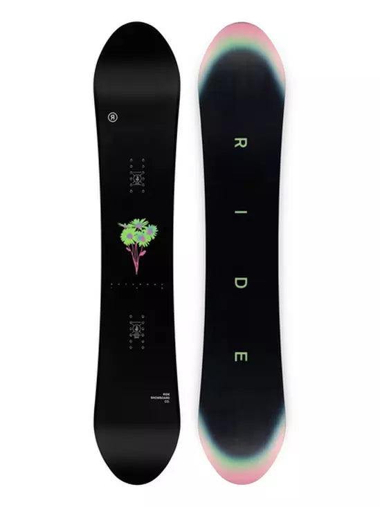 2024 Women's Saturday Snowboard 150cm - Lightweight & Durable for All-Mountain Riding, Freestyle & Powder Snowboarding