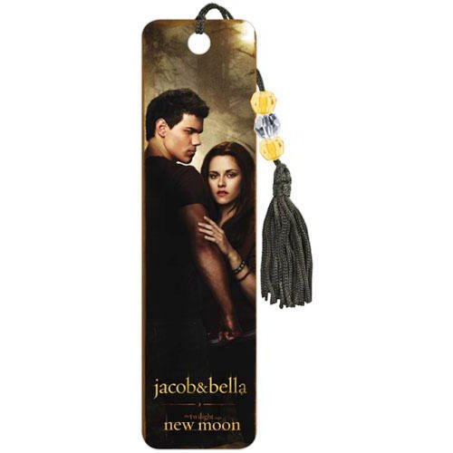 Twilight New Moon Jacob and Bella Bookmark - Collectible Book Lover Gift for Fans - Perfect for Reading, Gifting, and Display