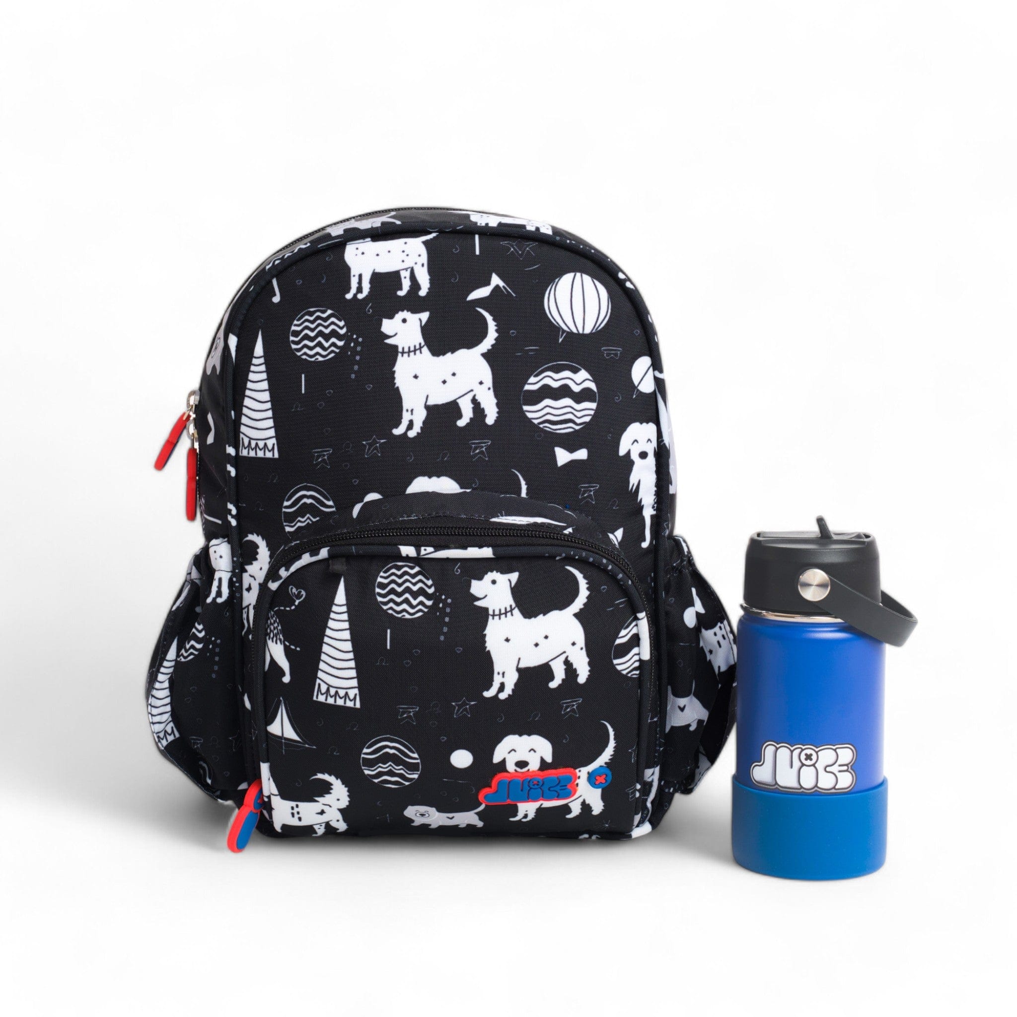 Woofington Small Dog Backpack with Water Bottle Set - Perfect for Hiking, Travel & Outdoor Adventures with Your Pet