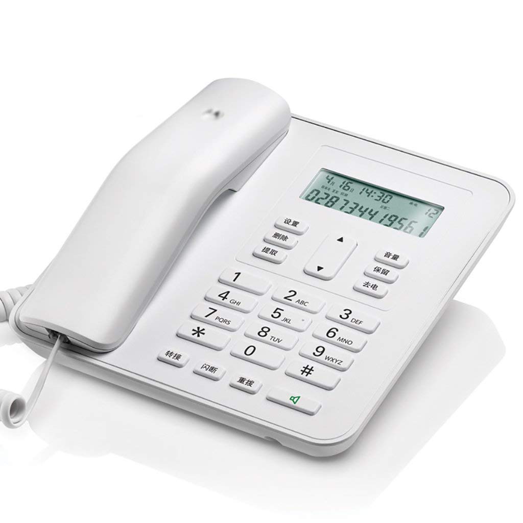 Professional Wired Landline Phone for Home & Office - One-Station Connectivity with Speed Dial - Ideal for Business Calls, Home Security & Emergency Use