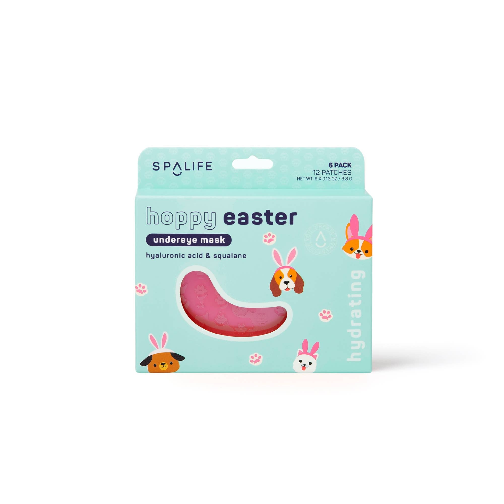 Hoppy Easter Hydrating Under Eye Masks for Dark Circles & Puffiness - Perfect for Easter Gifts & Self-Care Routine
