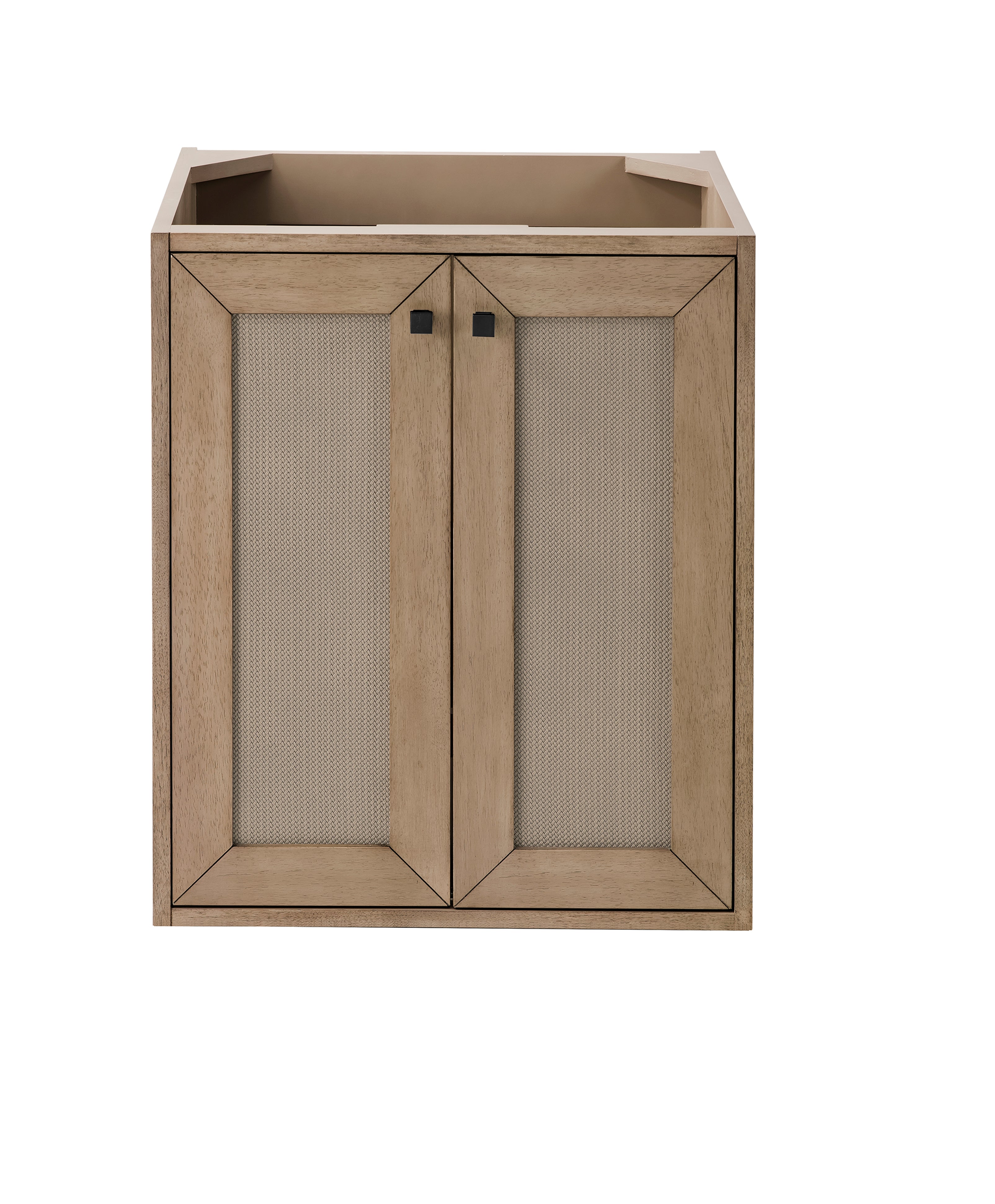 Chianti 24 Inch Single Vanity Cabinet - Whitewashed Walnut Finish for Bathroom Storage & Organization | Perfect for Modern Farmhouse, Coastal, or Rustic Bathroom Decor