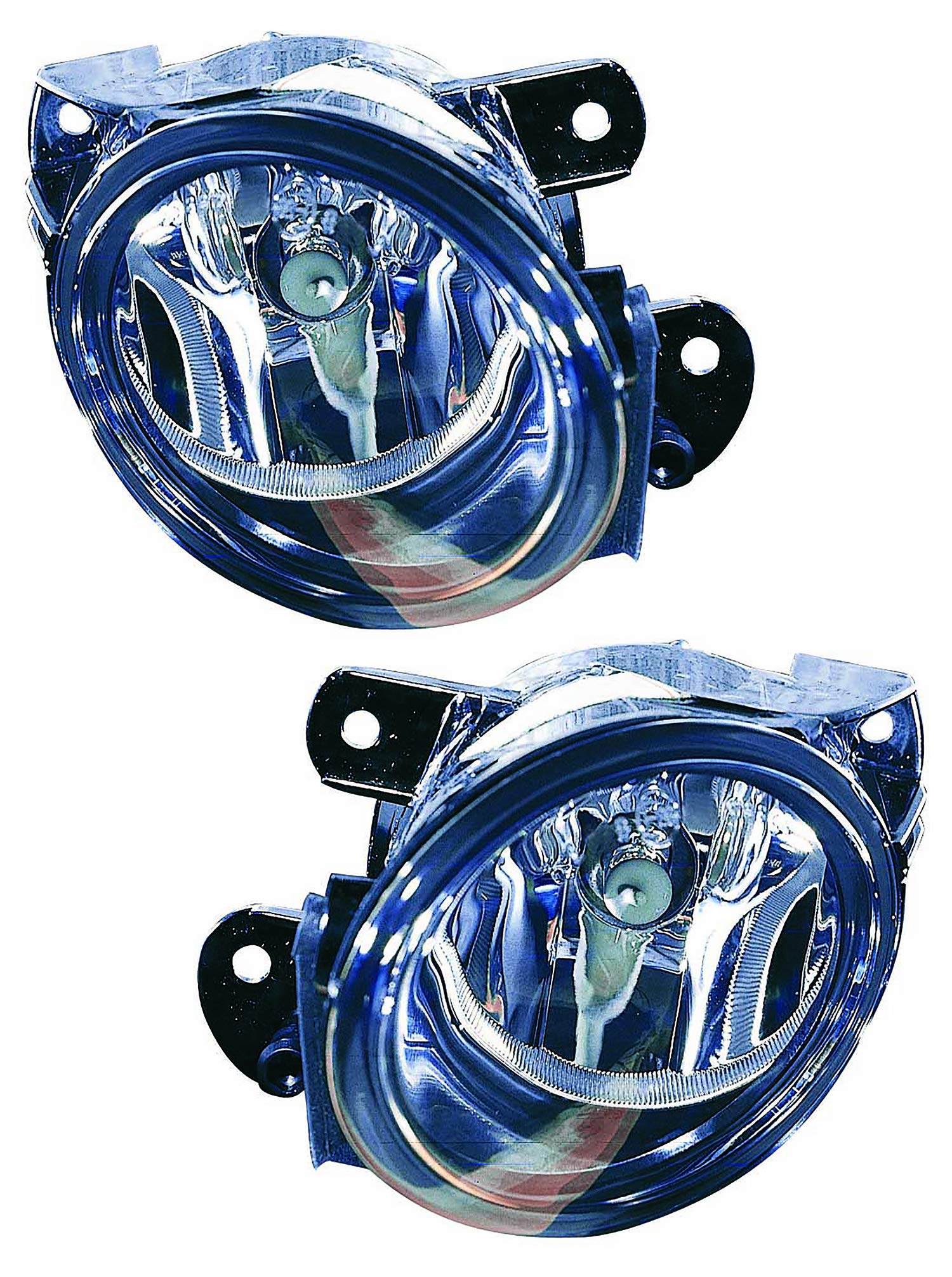 Volkswagen Passat Fog Lights Replacement Set - Driver & Passenger Side Compatible with 2006-2010 Models | Durable All-Weather Fog Lamps for Enhanced Night Driving Safety