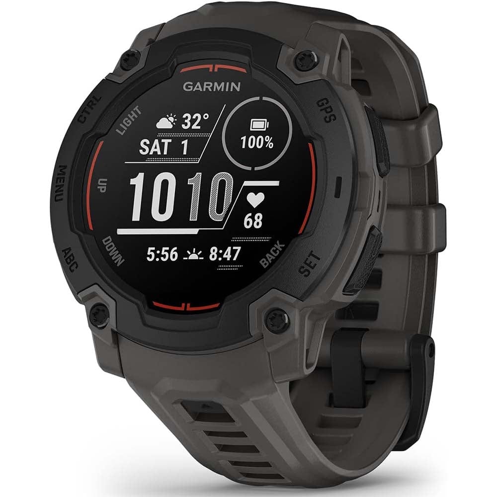 Garmin Instinct E Rugged GPS Smartwatch - 45mm Waterproof Outdoor Watch for Hiking, Running & Adventure | Fitness Tracker with Heart Rate Monitor