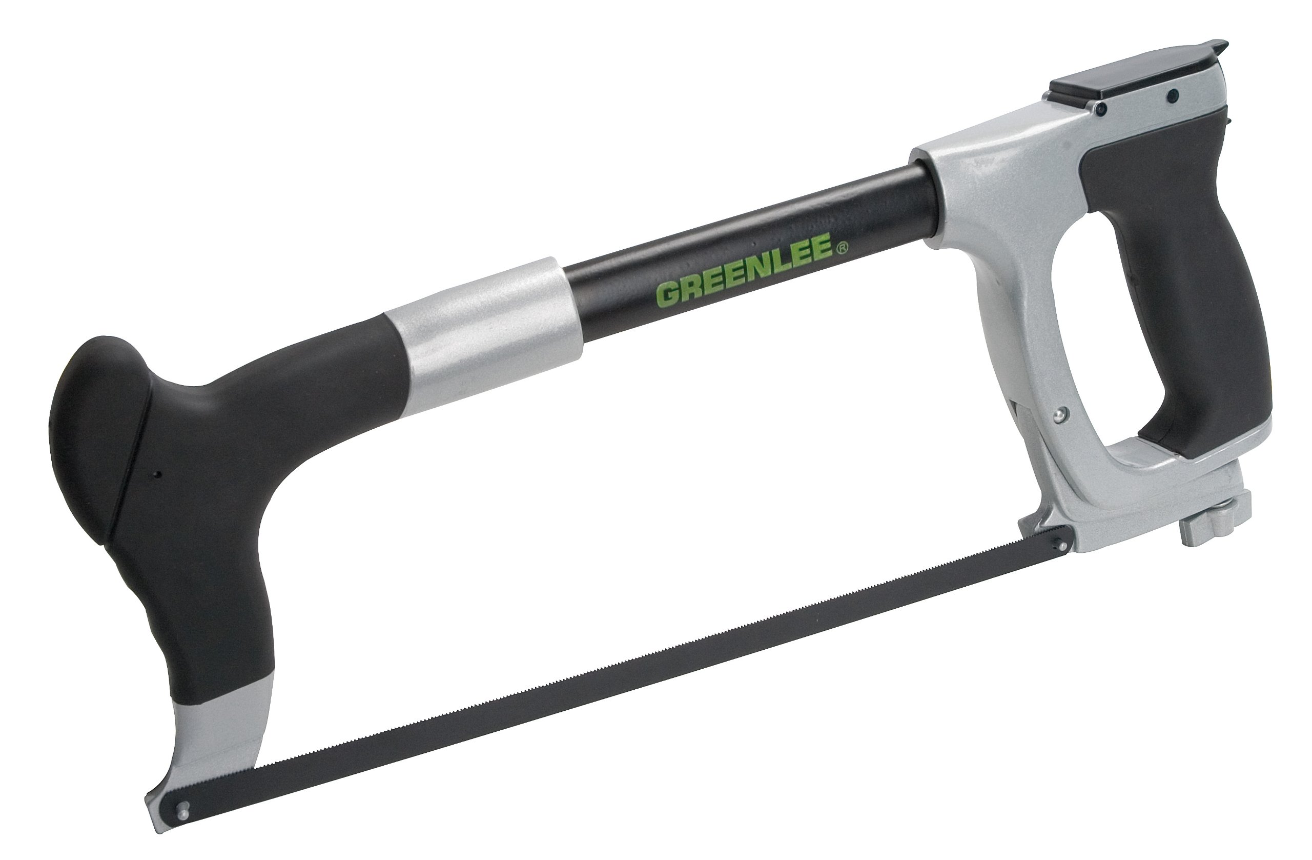 Greenlee 333A 12-Inch Die Cast Aluminum Hacksaw - Heavy Duty Metal Cutting Tool for Electricians & DIY Projects | Perfect for Conduit, Pipes & Hardware