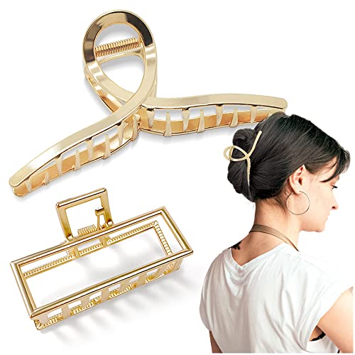 Kalevel Hair Claw Clips for Women - Large Butterfly Hair Clips for Thick & Thin Hair - Perfect for Styling & Everyday Use