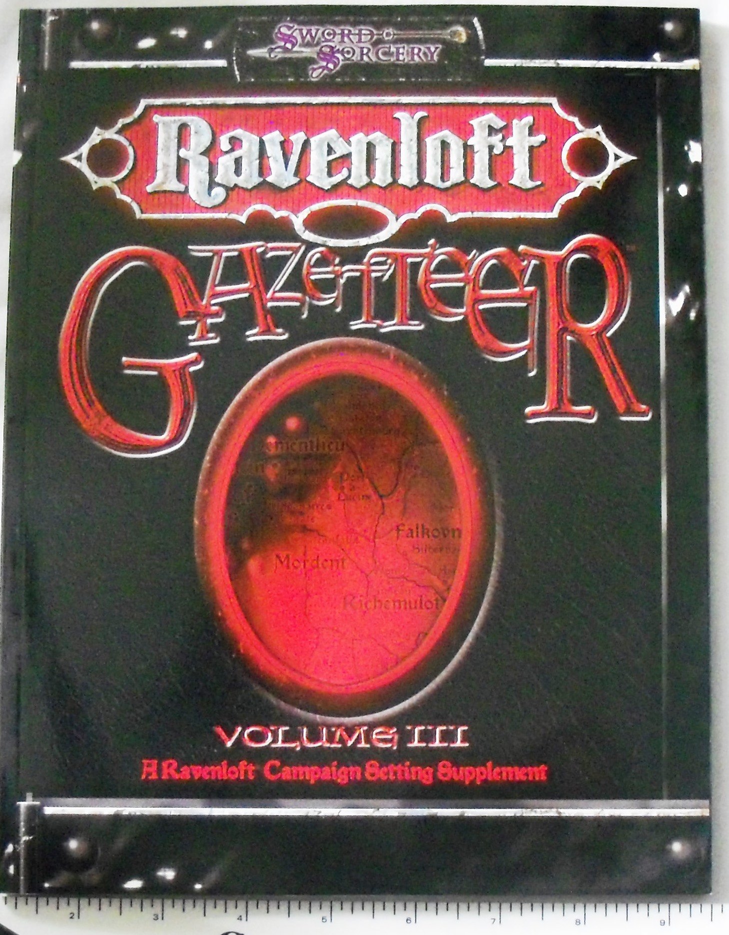 Ravenloft Gazetteer Vol. 3 - Gothic Horror D&D Campaign Setting Book for Dungeon Masters | D&D 5e Adventure Supplement | Perfect for Dark Fantasy RPG Sessions & Ravenloft Campaigns