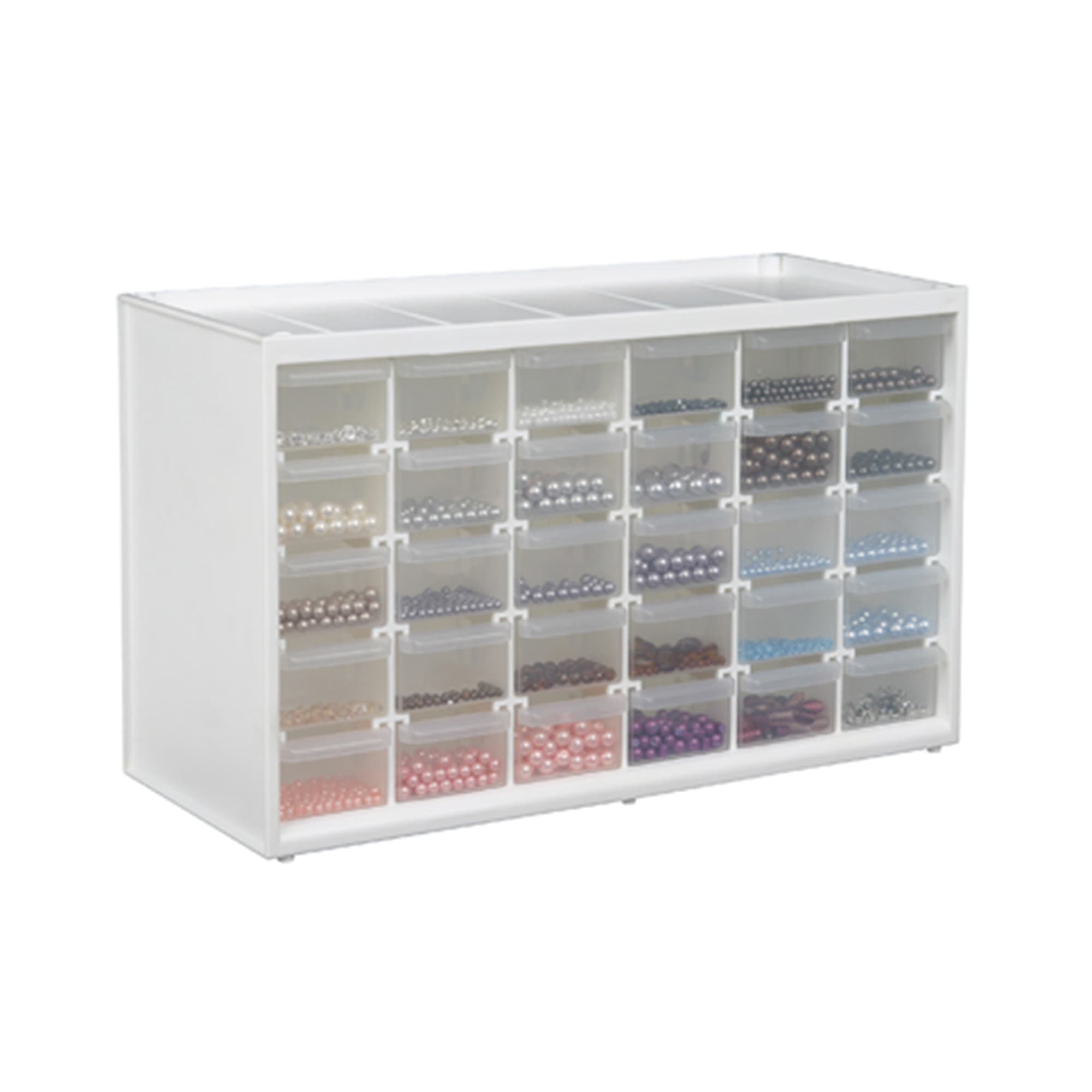 30-Drawer Creative Storage Cabinet Organizer - Perfect for Craft Rooms, Offices & Home Organization - Durable Plastic Drawers for Supplies, Tools & Accessories