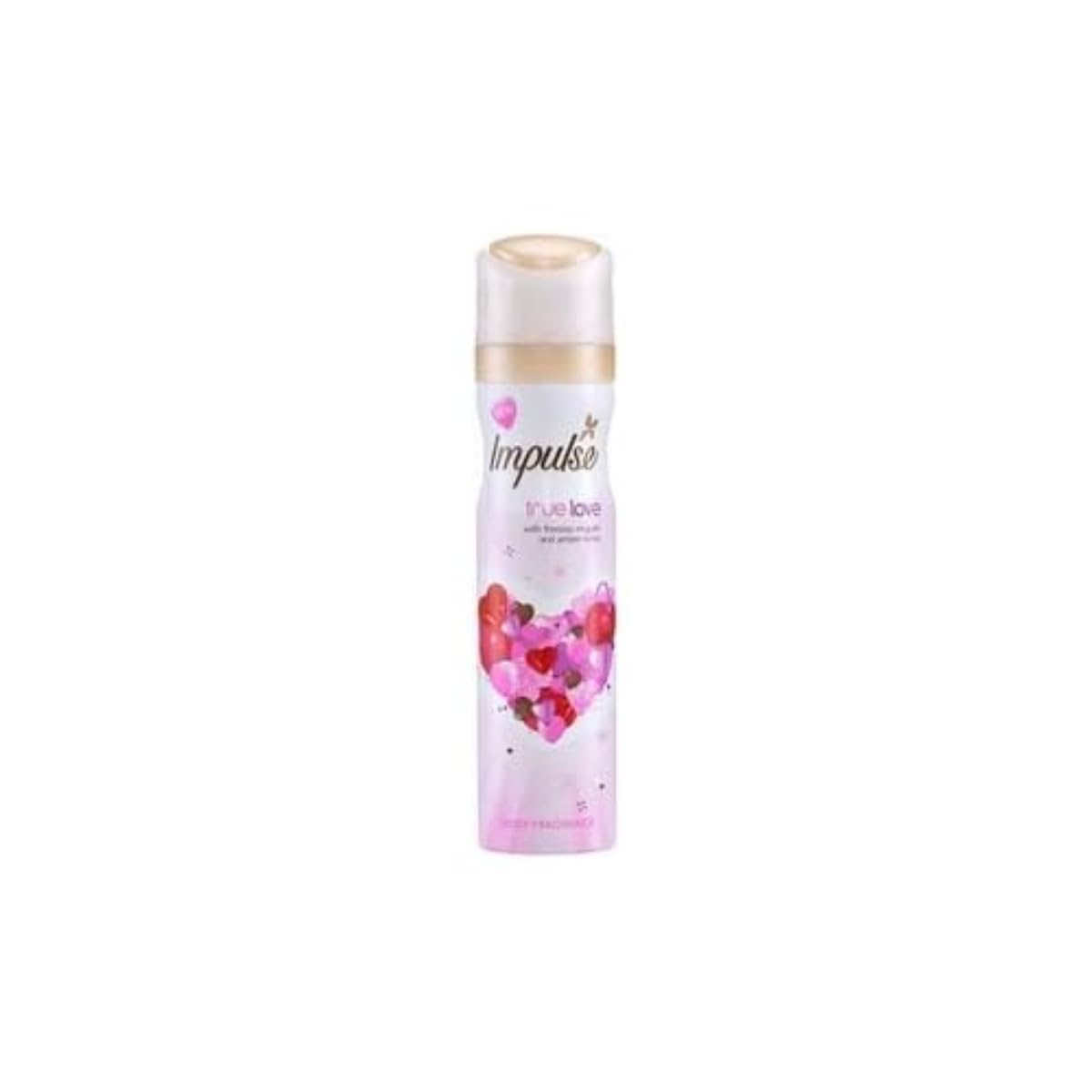 Impulse True Love Body Spray for Women - 75ml Floral Fragrance Mist for Daily Freshness & Confidence Boost | Perfect for Work, Dates & Special Occasions