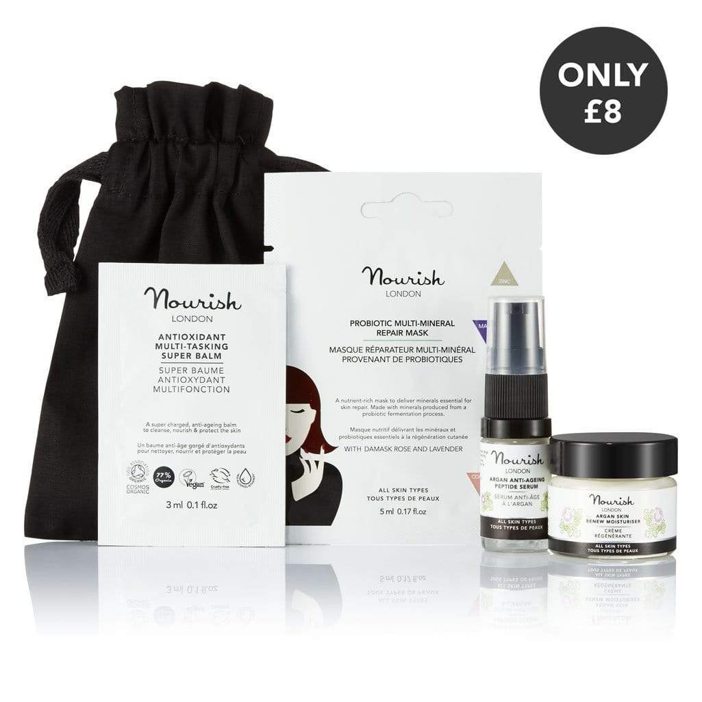 Healthy Skin Starter Kit Gift Set - Organic Skincare Essentials for Glowing Skin | Perfect for Daily Routine & Spa Day at Home