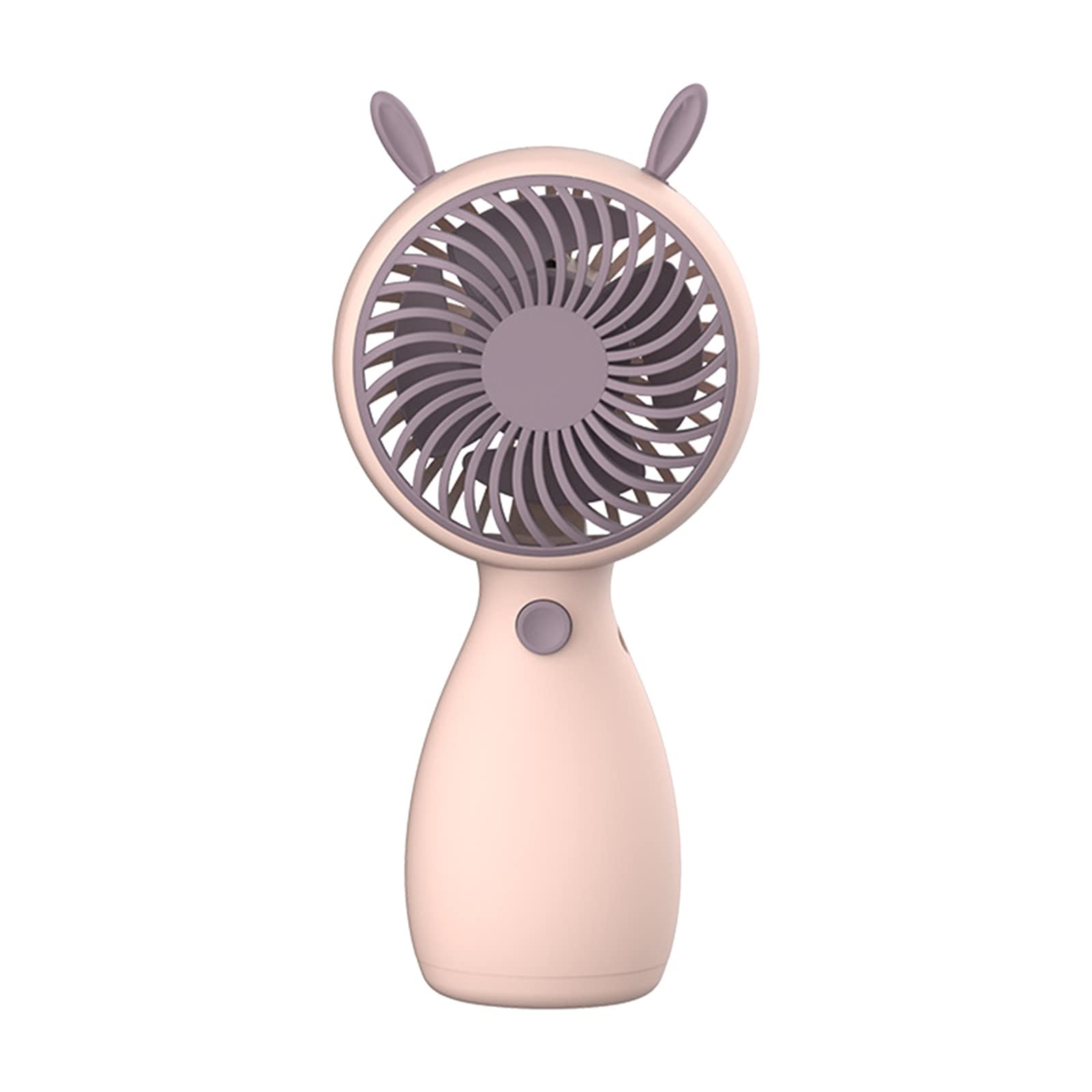 Homlpope Mini USB Small Fan - Portable Handheld Bladeless Desktop Fan with Spaceman Design, USB Rechargeable - Perfect for Office, Home, Travel & Outdoor Use