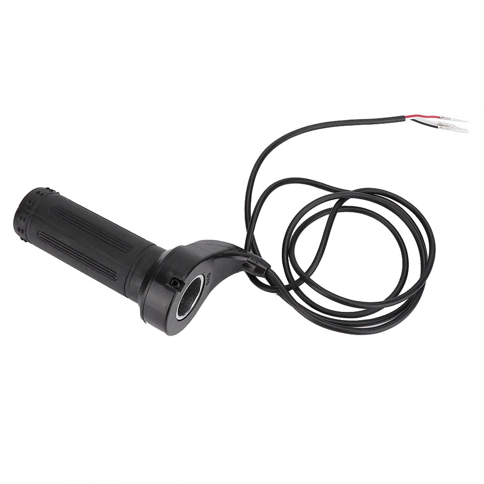 Premium Electric Bike Throttle Handlebar - Black Ergonomic Grip for E-Bikes & Scooters - Perfect for Commuting, Off-Roading & Urban Riding