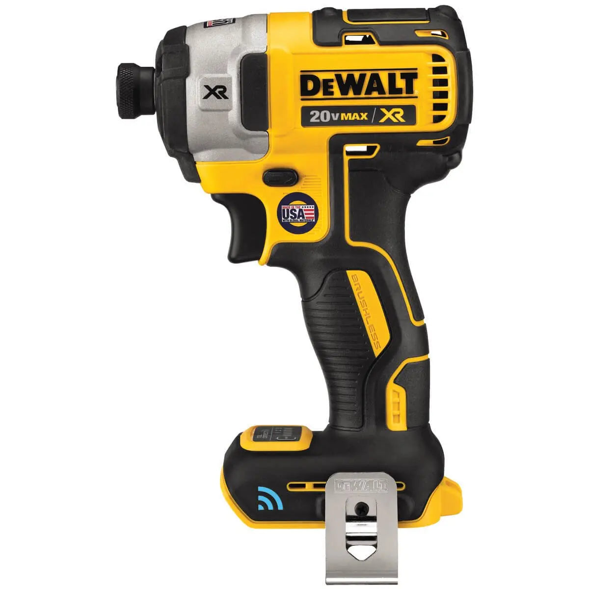DEWALT DCF888B 20V Max XR Brushless Impact Driver with Bluetooth - Tool Only - Perfect for Construction, DIY Projects & Professional Use