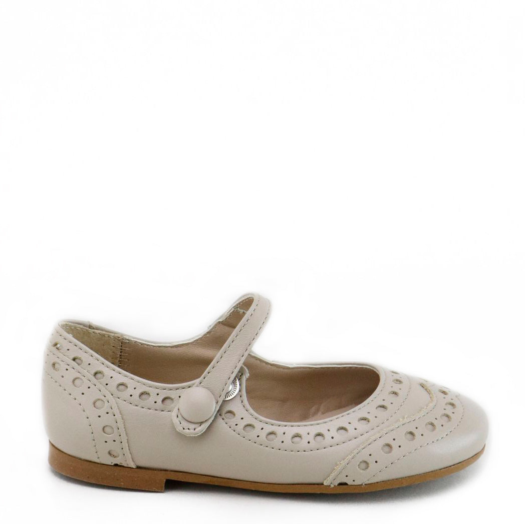 Stylish Wingtip Mary Jane Shoes for Women - Genuine Leather & Stone Accents - Perfect for Office, Parties & Formal Events