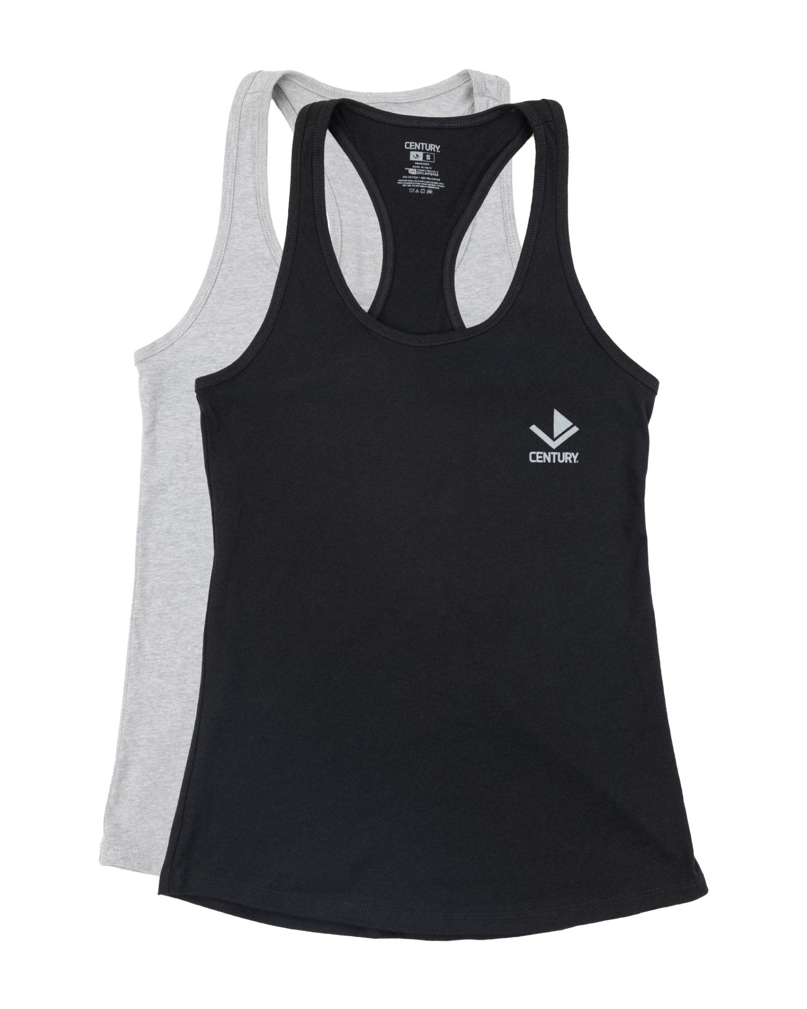 Century Women's Racerback Tank Top - Breathable Workout Shirt for Yoga, Running & Gym - Comfortable Athletic Wear for Women