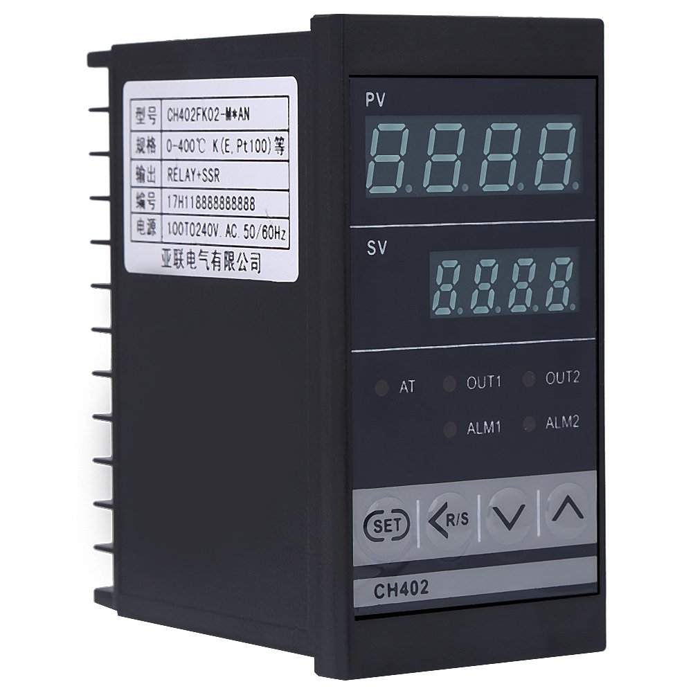 Digital PID Thermostat Controller - High Precision for Industrial Instruments & HVAC