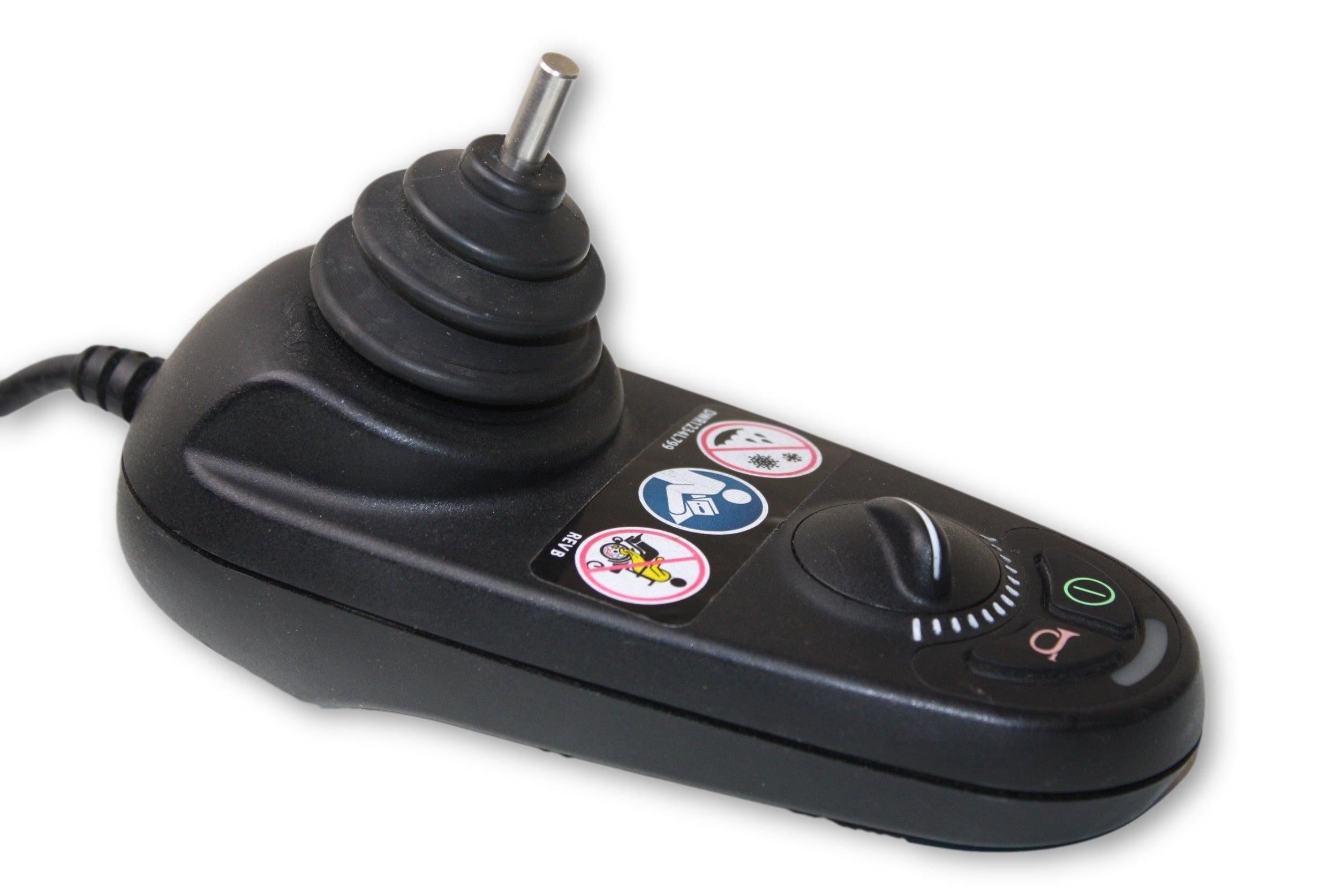 3 Prong PG Drives Joystick Controller for Pride Mobility Jazzy, Go Chair & Jet Electric Wheelchairs | Replacement Part CTLDC1461 D50901 | Perfect for Smooth Mobility & Outdoor Use