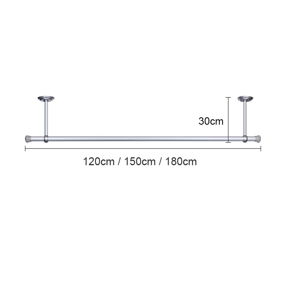 Wall Mounted Clothes Drying Rack - Aluminum Ceiling & Balcony Hanging Airer for Indoor Laundry - Perfect for Apartments, Small Spaces & Outdoor Use
