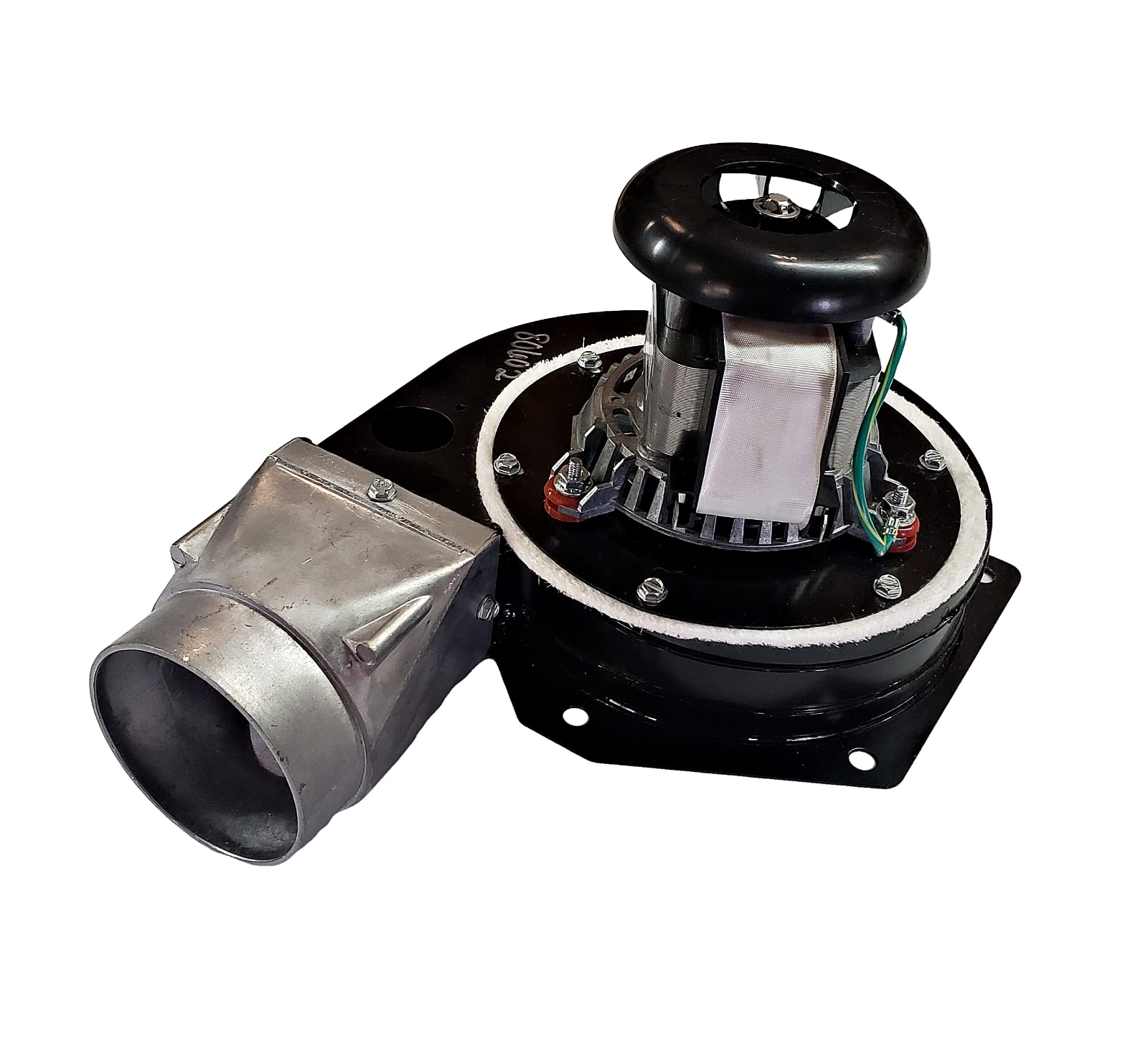 Woxuyzes Combustion Blower Exhaust Motor Fan Assembly 80602 Replacement for Vogelzang Ashley Wood Stove - Perfect for Heating Homes, Cabins & Outdoor Spaces