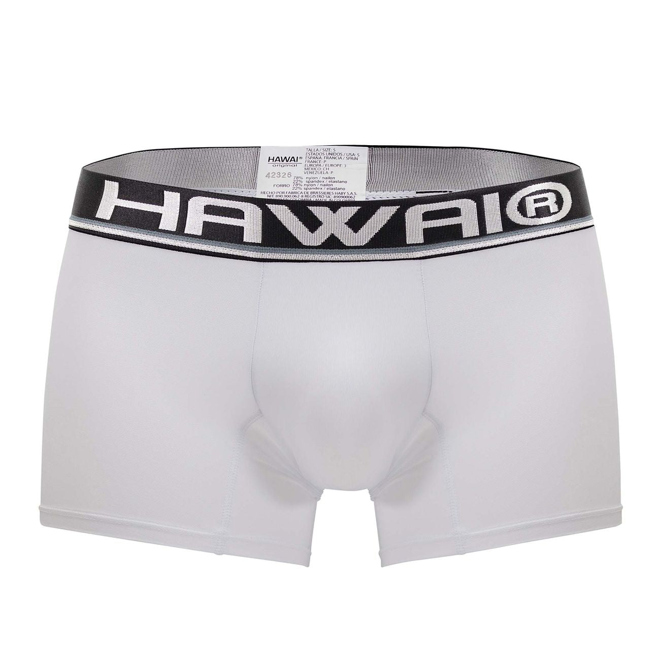 Hawai Men's Microfiber Boxer Briefs - Ultra Soft Breathable Underwear (Pack of 3) - Perfect for Workout, Travel & Everyday Comfort