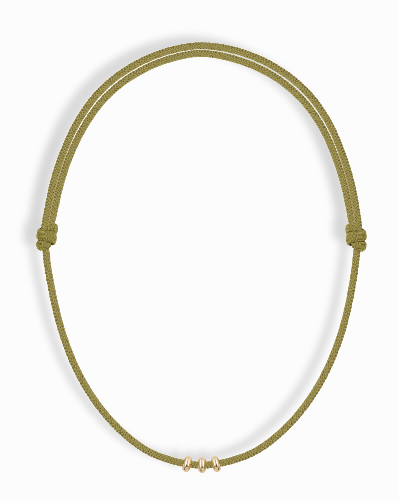 Tommy Cord Necklace for Men & Women - Adjustable Rope Choker with Pendant - Boho Style Layering Necklace for Casual Wear, Parties & Gifts