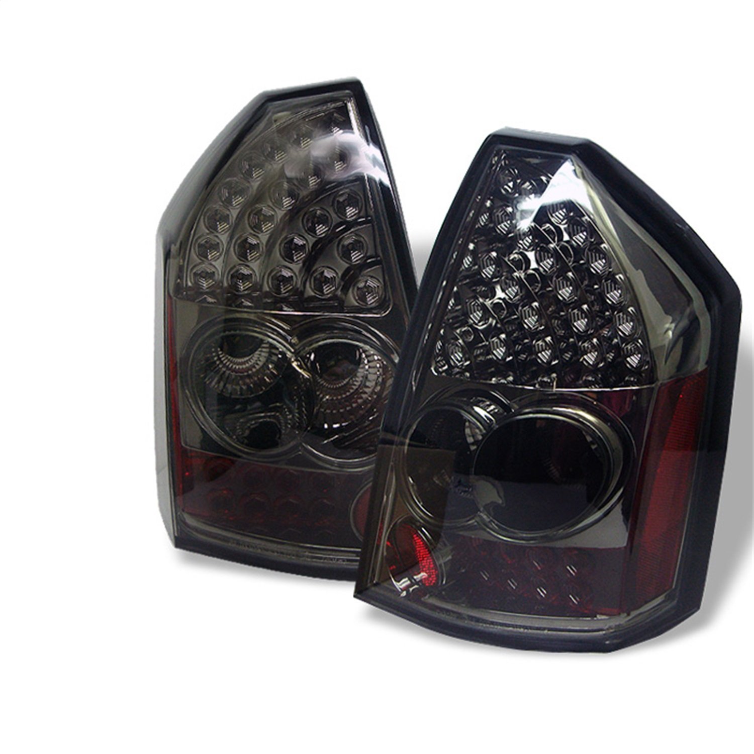 Spyder Auto 5001665 LED Tail Lights Chrome/Smoked - High-Performance Car Accessories for Enhanced Visibility & Style