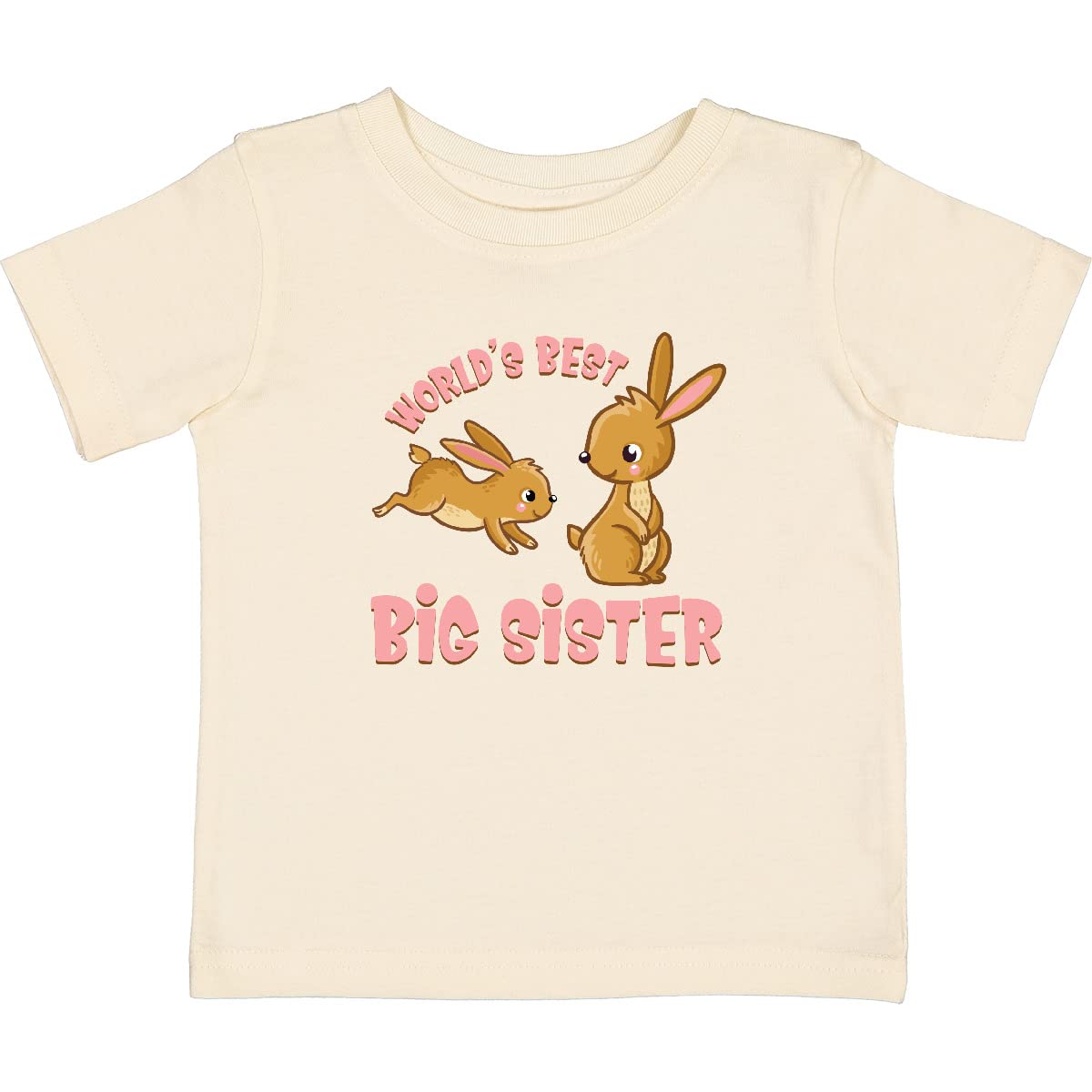 Inktastic Big Sister Baby T-Shirt - Cute Sibling Matching Outfit for Newborns & Toddlers - Perfect for Family Photos, Birth Announcements & Special Occasions