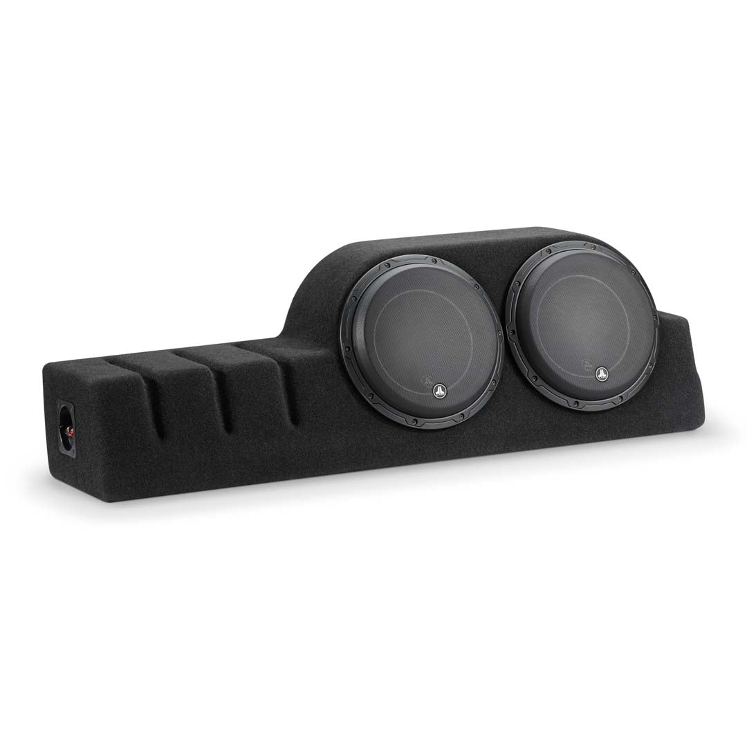 JL Audio SB D MGACAB/10W6v3 Stealthbox Subwoofer Enclosure for 2006+ Dodge Ram Mega Cab - Dual 10W6v3 Subwoofers, 1200W RMS Power - Perfect for Truck Audio Upgrades & Bass Enhancement