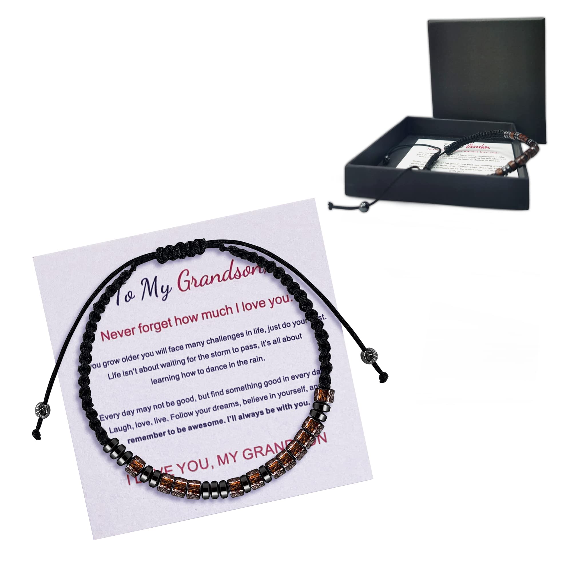 Handmade Morse Code Bracelet for Women & Men - Inspirational Secret Message Jewelry with Obsidian Beads, Unique Birthday Gift for Friends | Perfect for Daily Wear, Special Occasions & Thoughtful Surprises