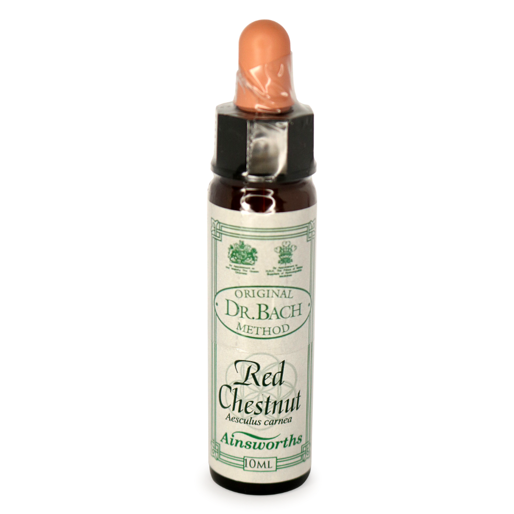 Bach Flower Remedies Red Chestnut - Natural Stress Relief & Emotional Balance | Herbal Drops for Anxiety, Fear & Overprotectiveness | Use for Meditation, Relaxation & Holistic Wellness